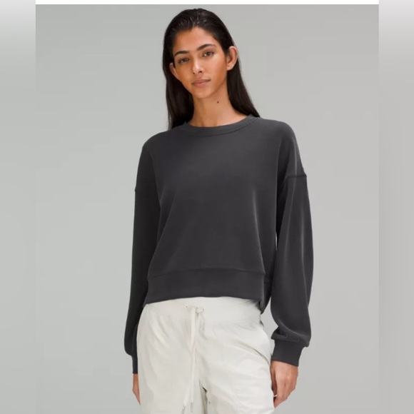 Lululemon softstreme crew black size 2 - Picture 1 of 8